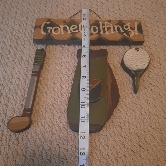 Gone Golfing wall sign, preowned. - Picture 4 of 5